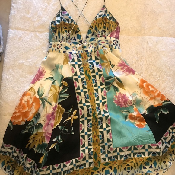 🔥 HOT Silk Cocktail Dress 🔥 - Picture 4 of 7